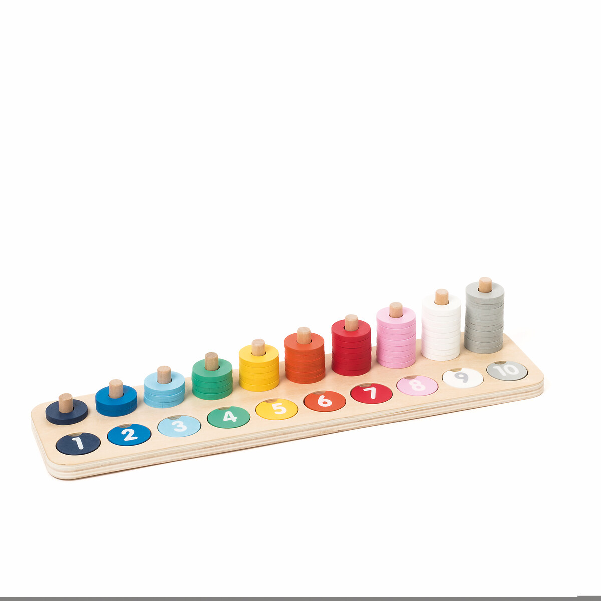 Jeu d'éveil découverte couleurs et chiffres multicolore, OXYBUL