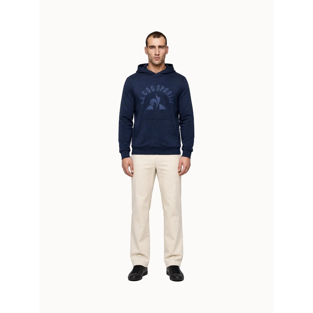 Sweat à capuche bleu, LE COQ SPORTIF