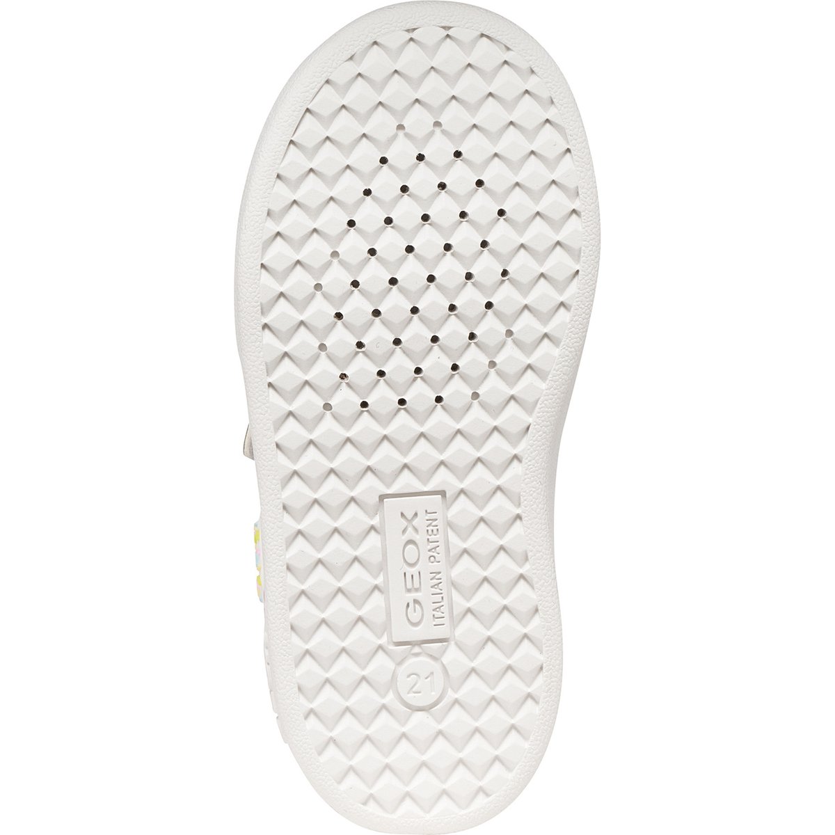 Baskets B ECLYPER blanc/lilas clair, GEOX