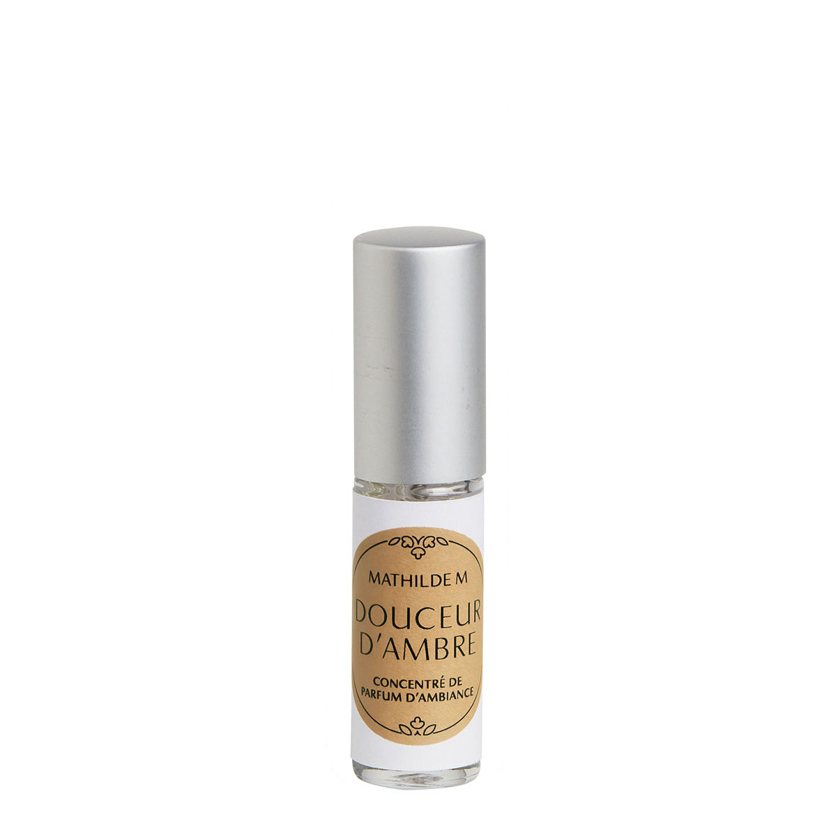 Concentré de parfum d'ambiance 4 ml - Douceur d'Ambre transparent, MATHILDE M