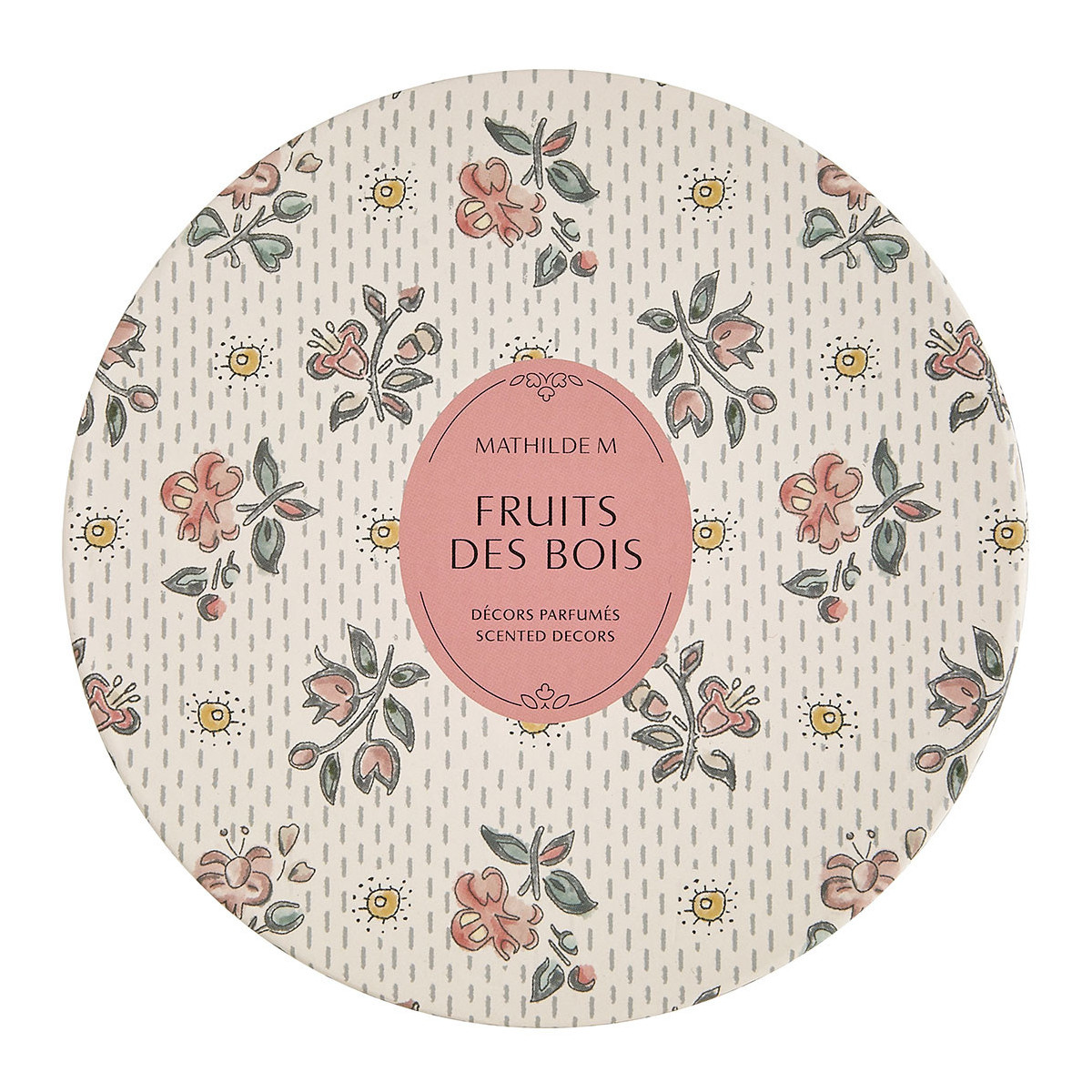 Coffret de 5 décors parfumés Fruits des Bois multicolore, MATHILDE M