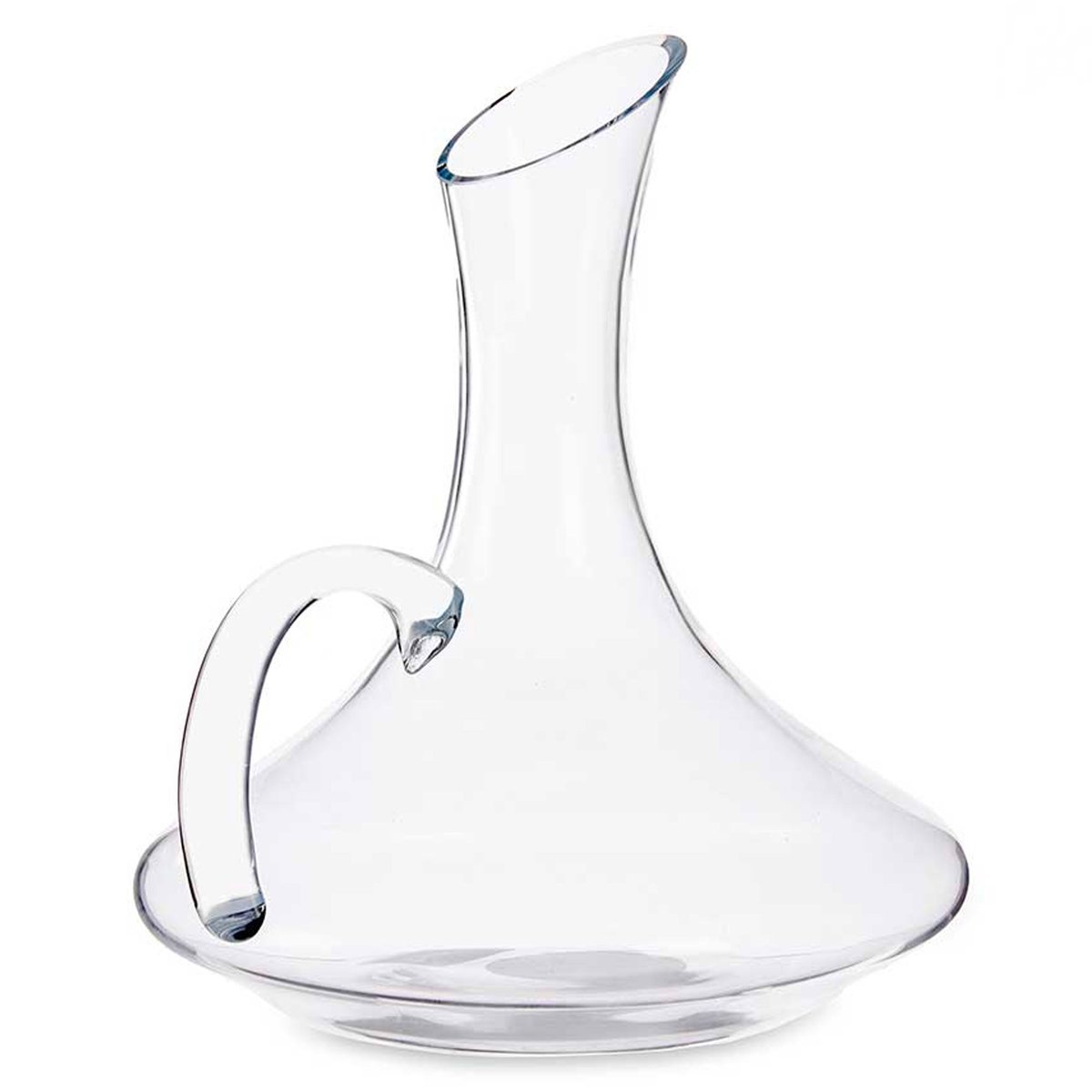 Carafe Décanteur Vin en Verre  avec Poignée - 1.5L transparent, WADIGA