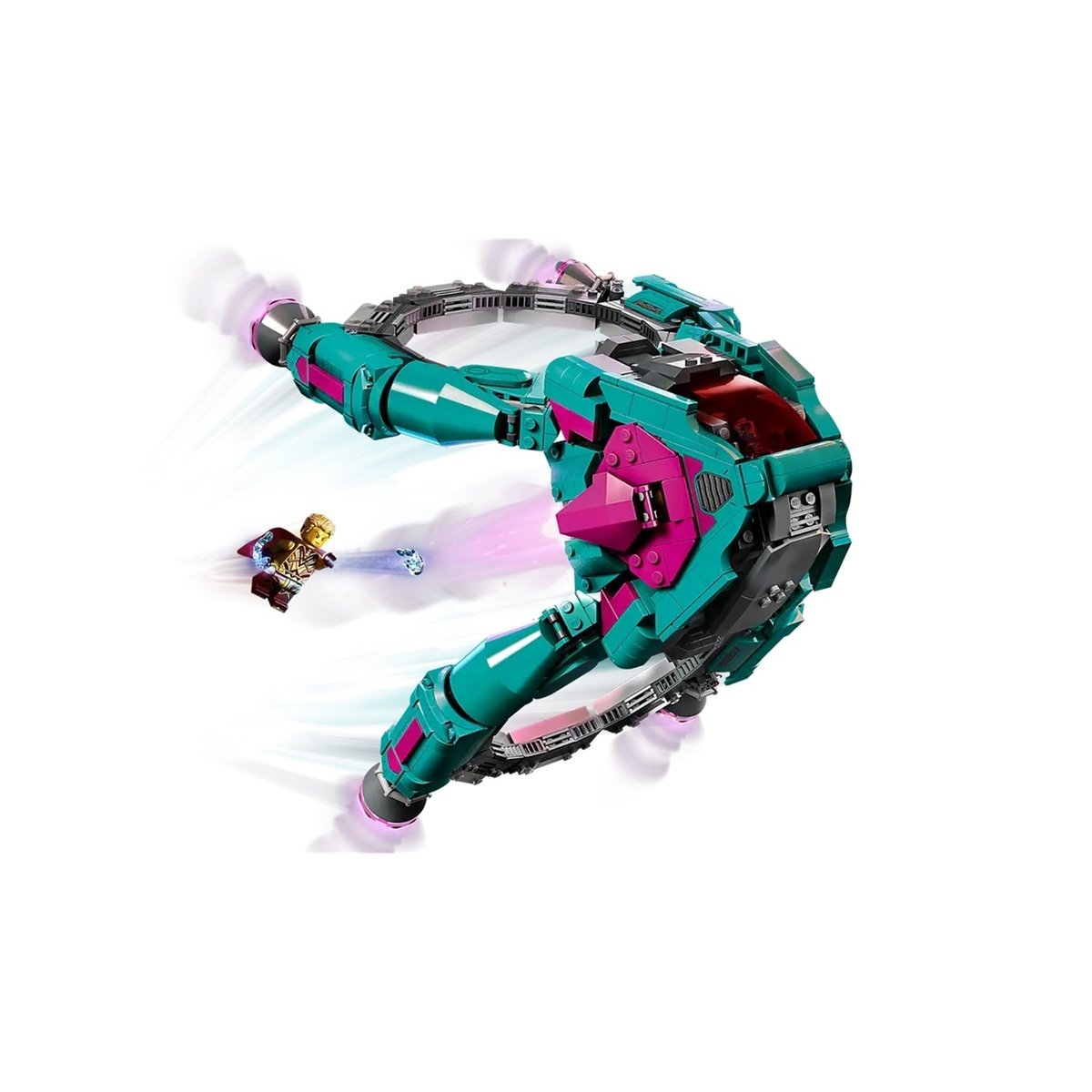 Marvel Le nouveau vaisseau des Gardiens multicolore, LEGO