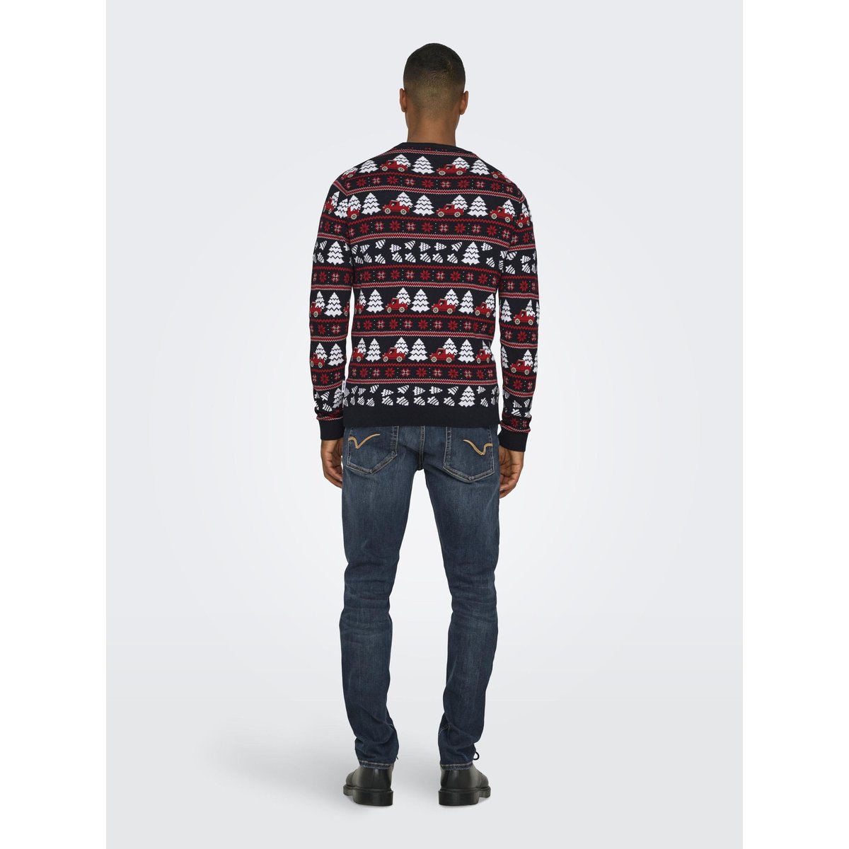 Pull En Maille dark navy, ONLY & SONS