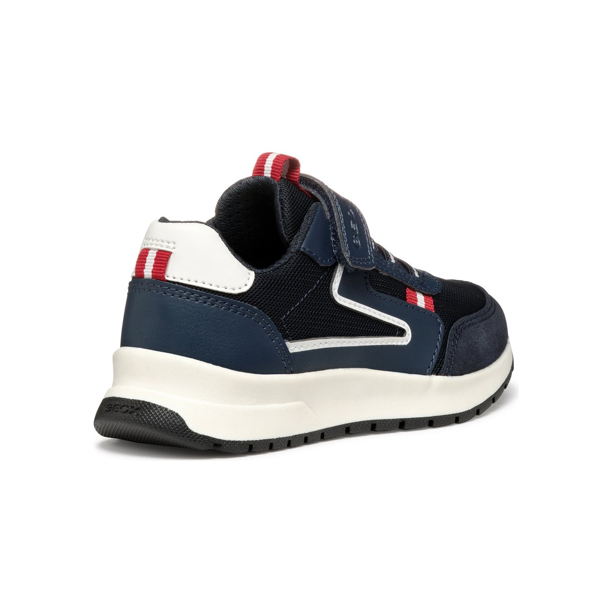 Baskets J BRIEZEE bleu marine/rouge foncé, GEOX