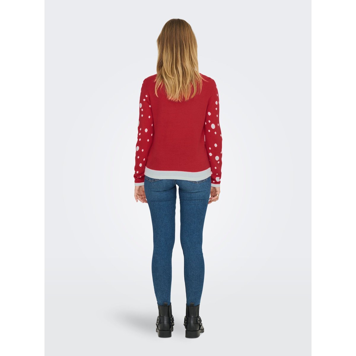 Pull de Noël, motif renne true red, JDY