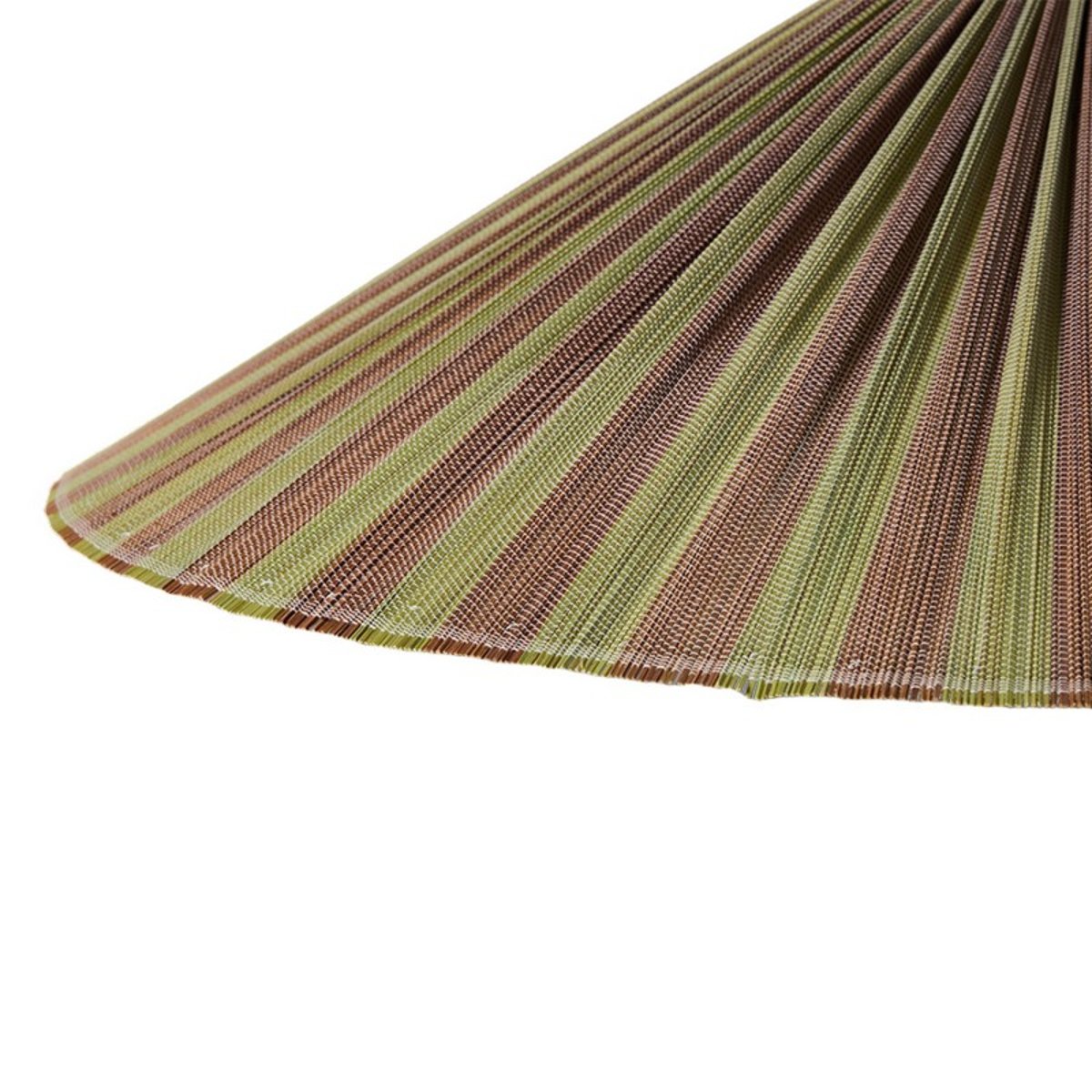 Suspension bambou plissé Verdura multicolore, HKLIVING