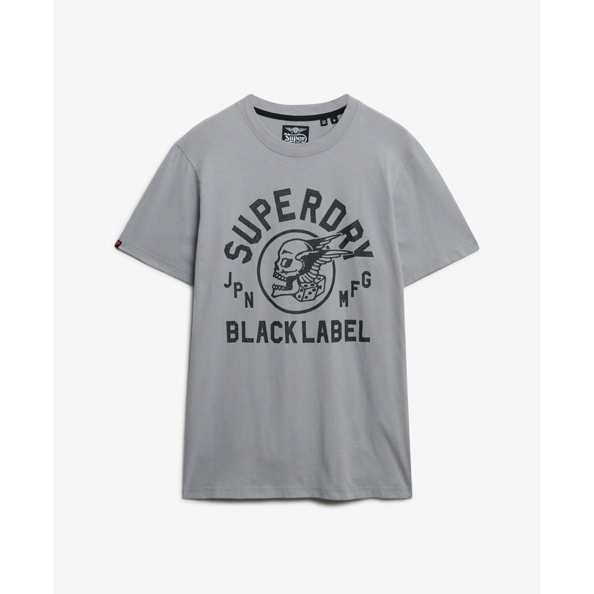 T-shirt Black Label anthracite, SUPERDRY