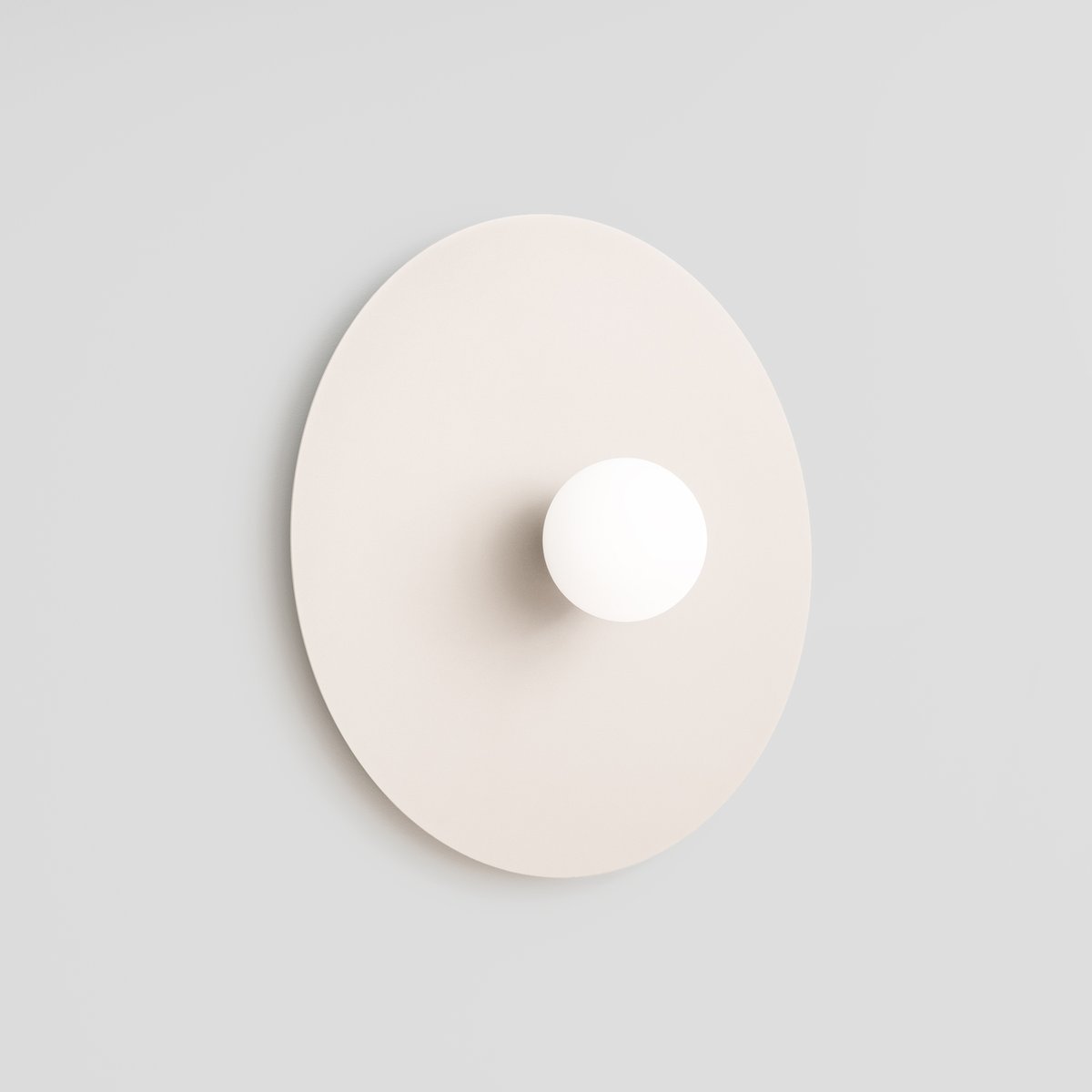 Applique murale Acier Beige G9 1 Ake beige, EDEN