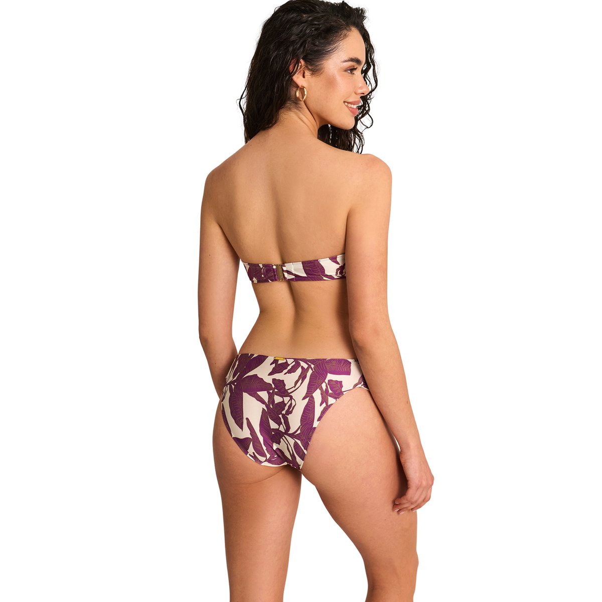 Haut maillot de bain bandeau SALVIA blanc, SELMARK MARE