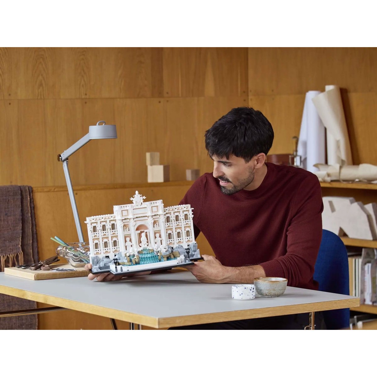 LEGO Architecture : Modèle de la Fontaine de Trevi - 21062 à Construire multicolore, LEGO