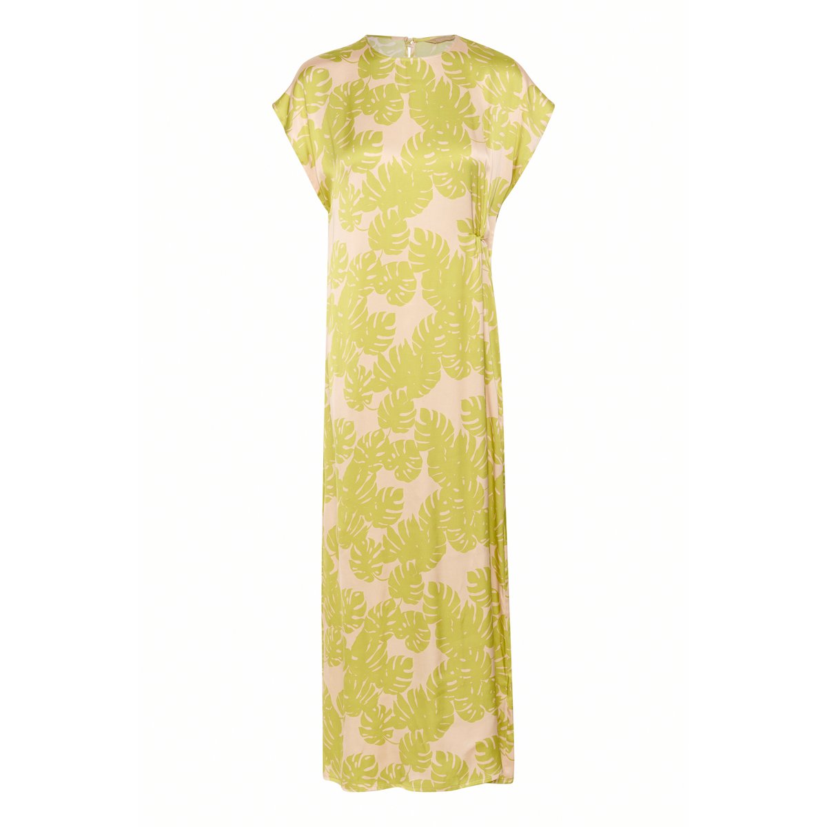 Dress vert green palm leaves, CULTURE