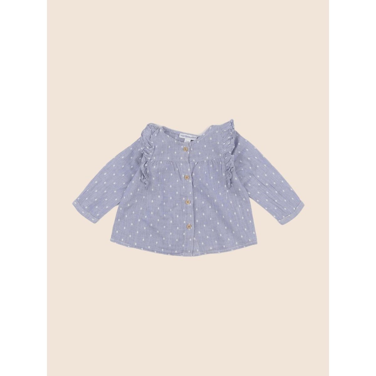 Blouse - Très bon état bleu, VERTBAUDET