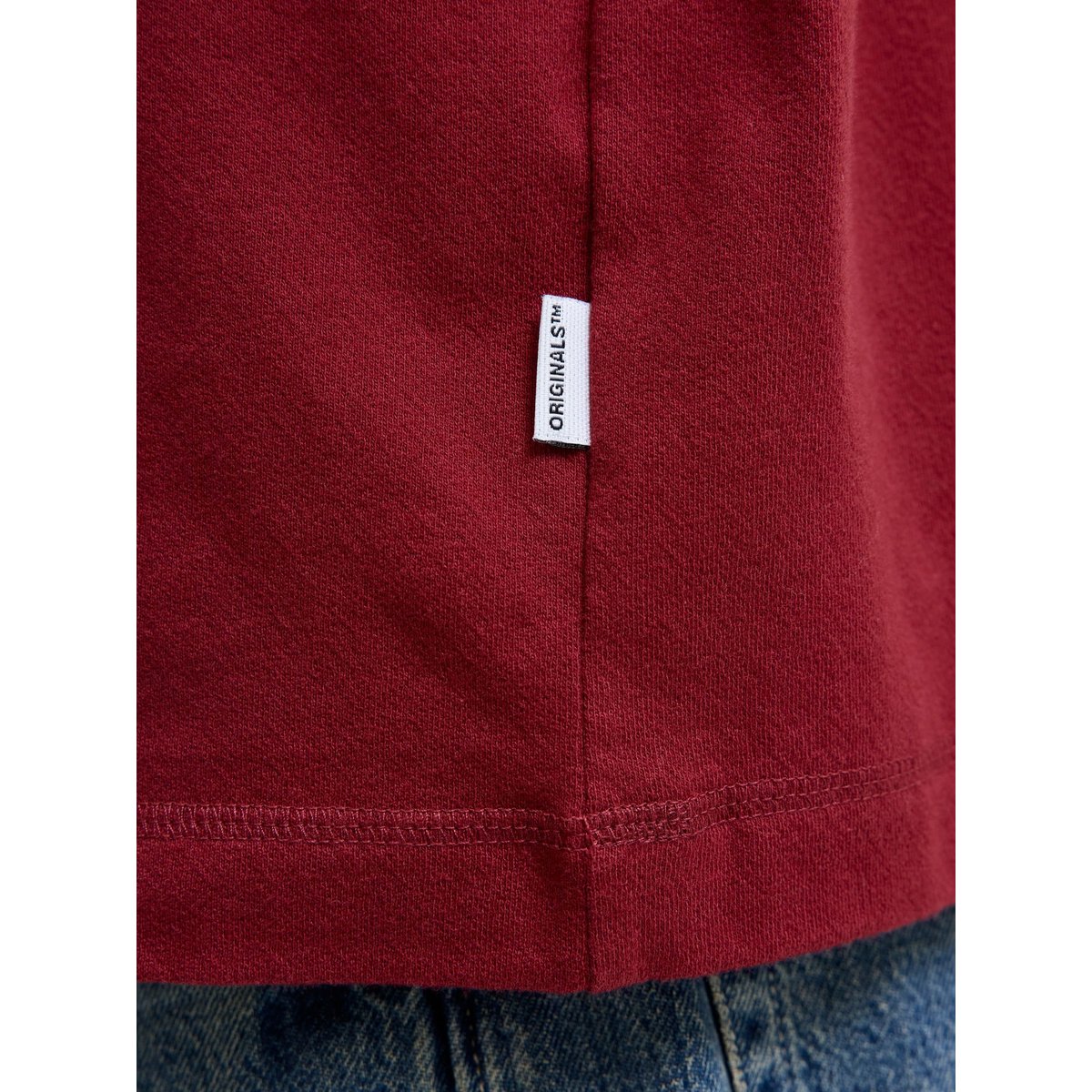 T-Shirt tibetan red, JACK & JONES
