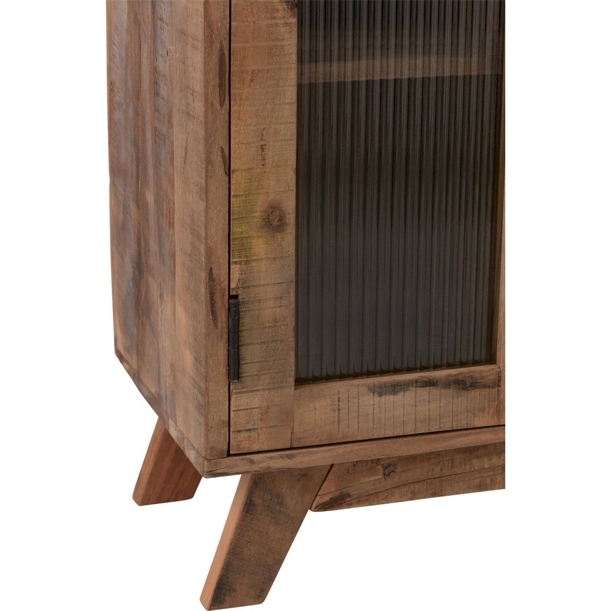Étagère en bois et verre naturel, RECOLLECTION