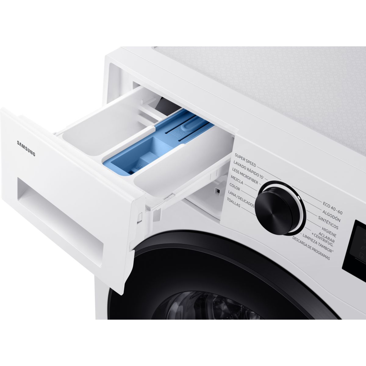 Lave linge hublot WW10FG5U34AEEF - 10 kg - 1400 tr/min - Classe A - Moteur induction - Connecté wifi couleur unique, SAMSUNG