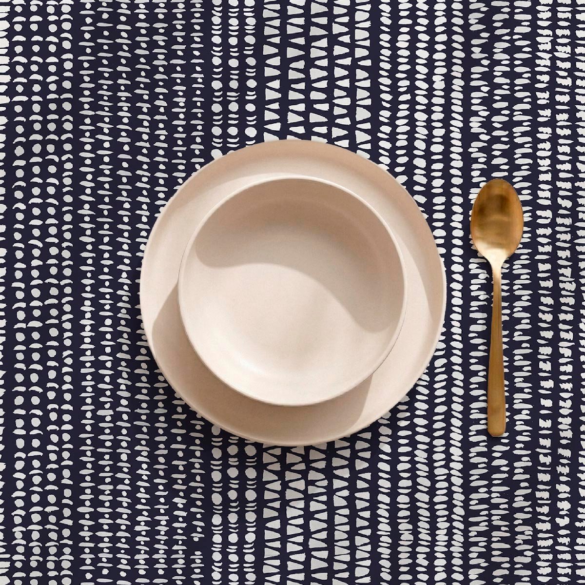 Nappe anti-taches Frieze - coton 100% - anthracite, NAF NAF HOME