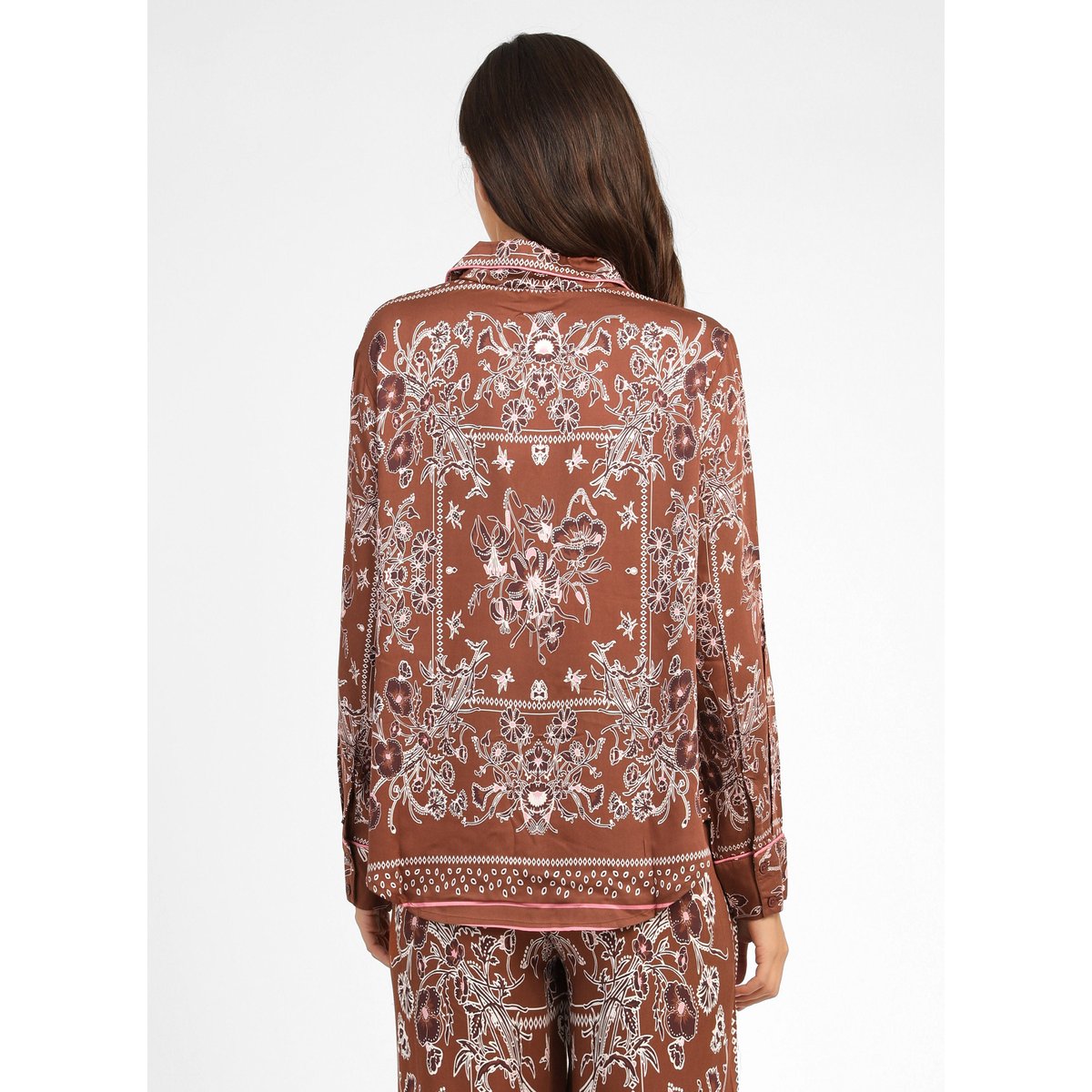 Chemise SELANY passila chocolat, AN'GE