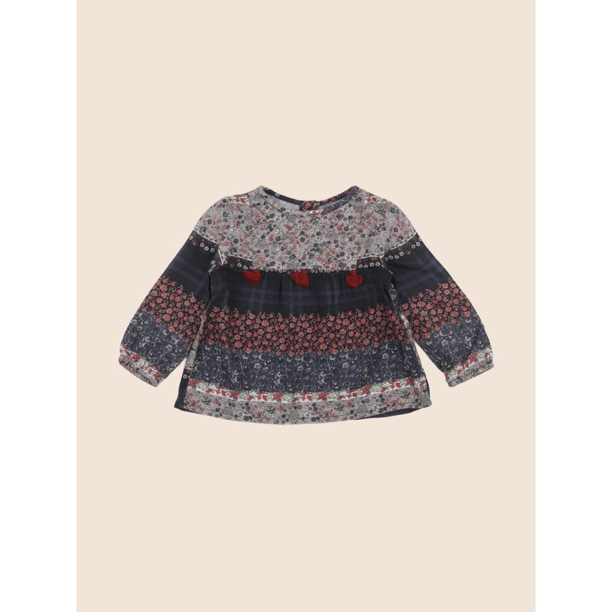 Blouse - Etat satisfaisant multicolore, ZARA