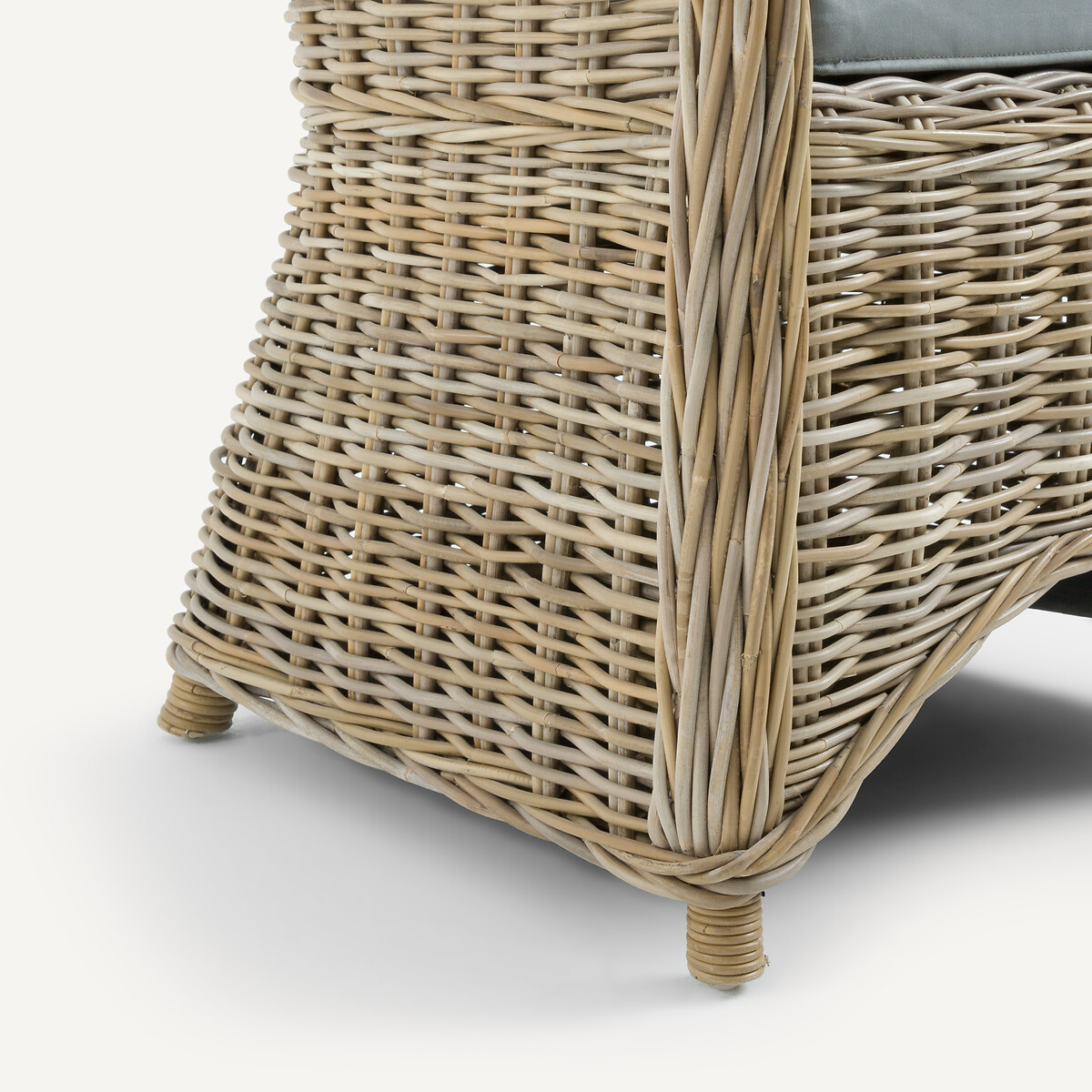 Fauteuil de jardin en fibres tressées, ELMER naturel, AM.PM