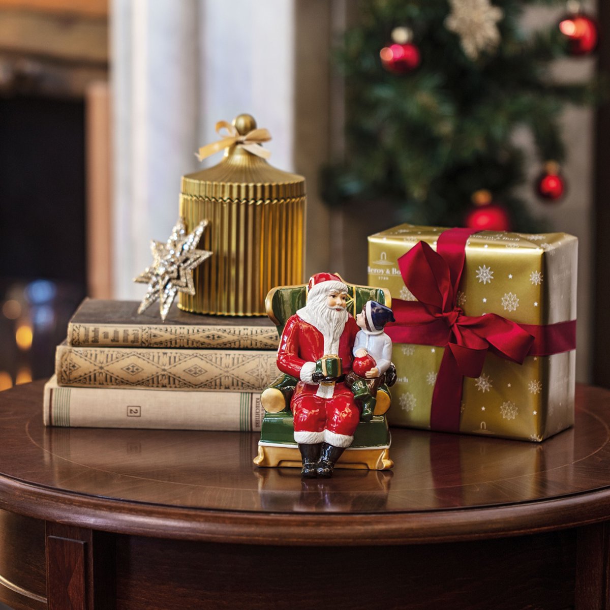 Père Noël Sur Son Fauteuil CHRISTMAS TOYS multicolore, VILLEROY & BOCH