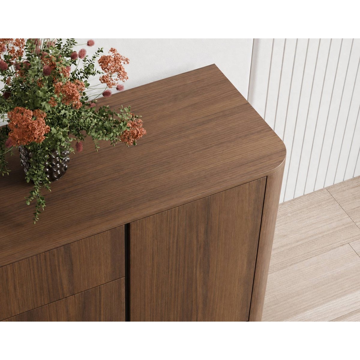 Buffet - YOURI effet noyer, LISA DESIGN