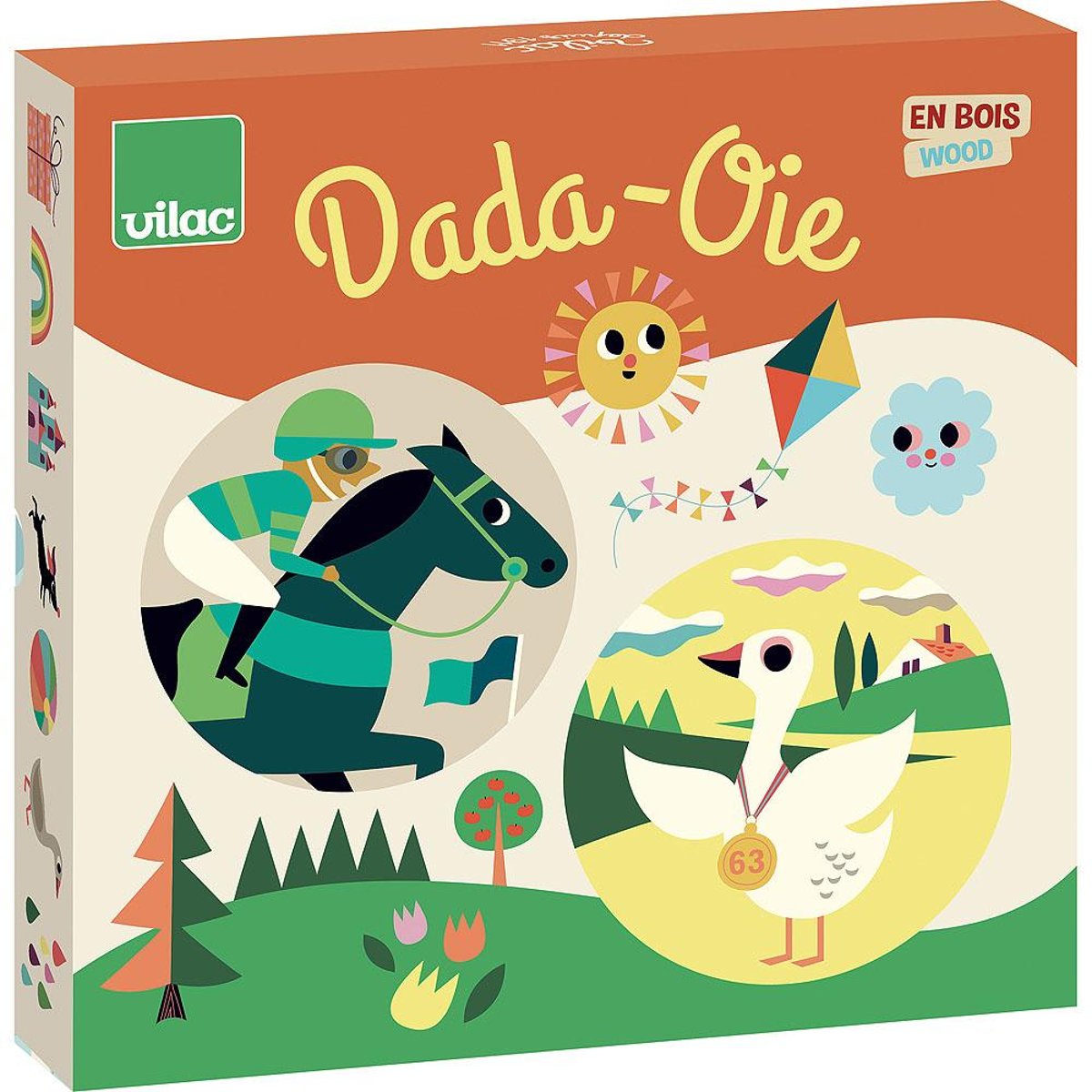 Coffret de jeux Dada-Oie Ingela P.Arrhenius couleur unique, VILAC