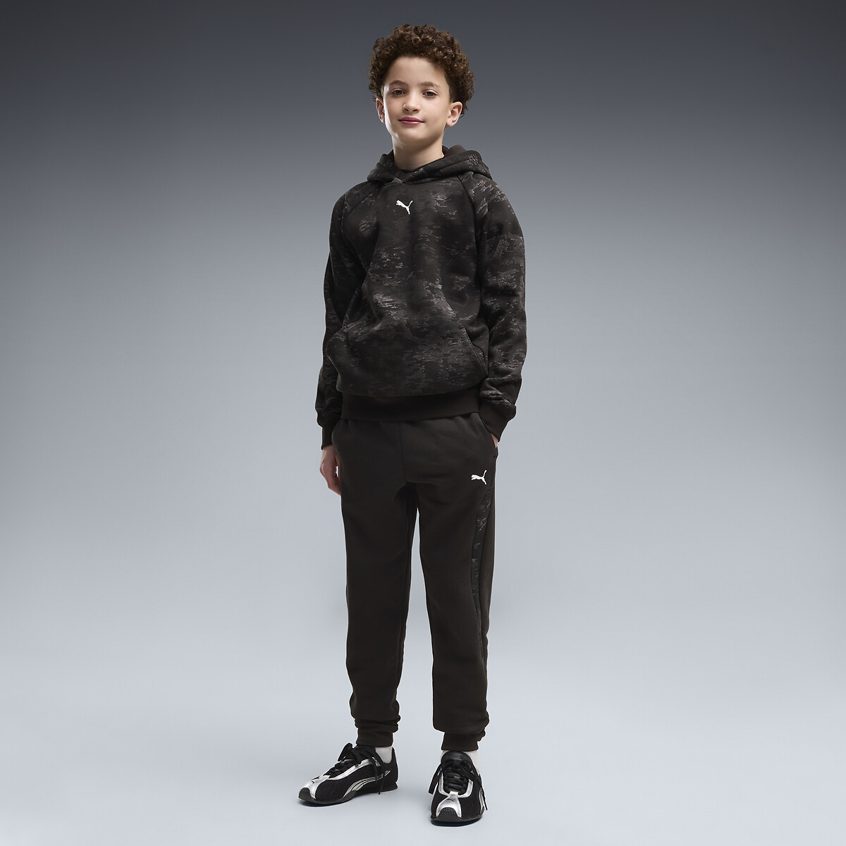 Jogging en molleton noir, PUMA