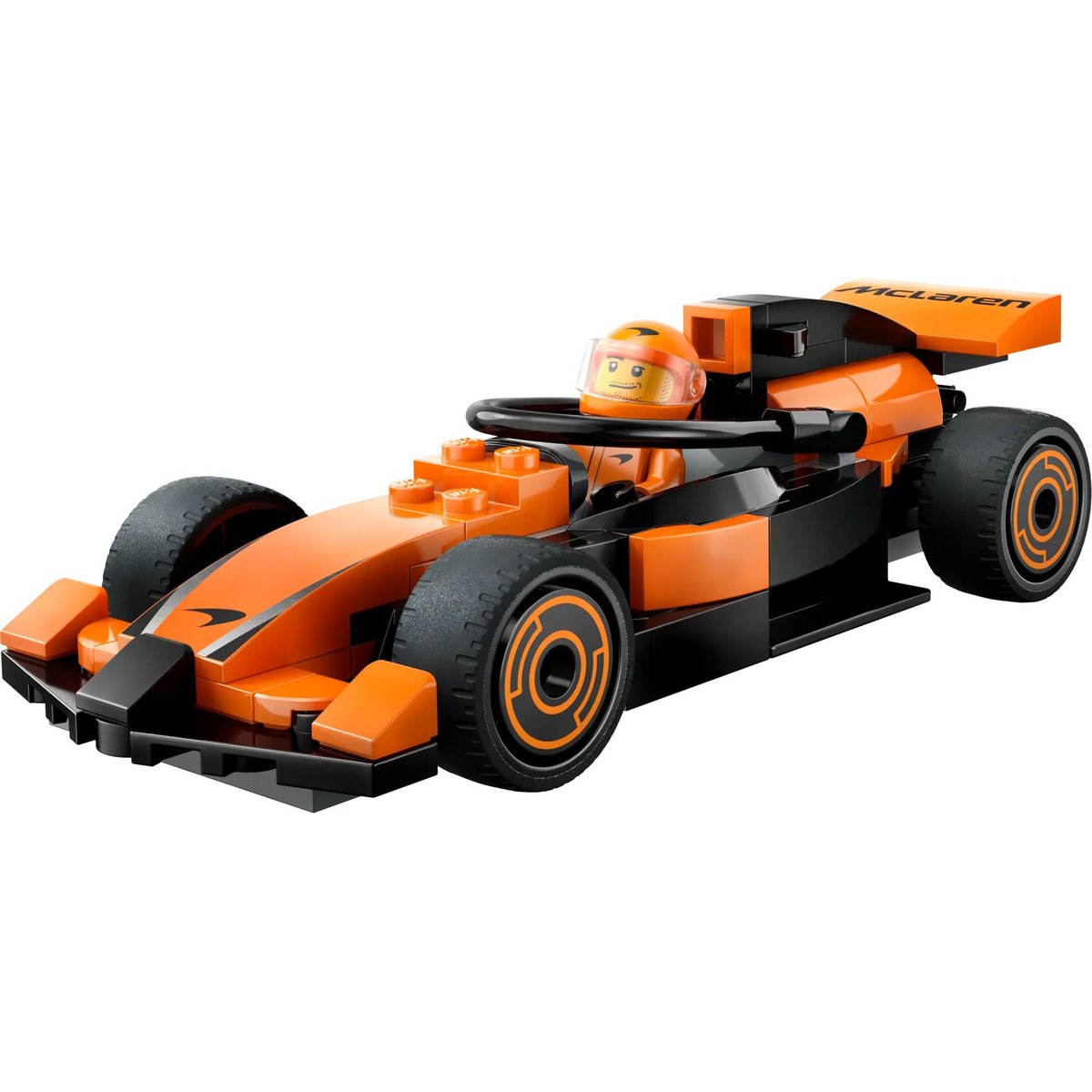 LEGO City - Voiture de course McLaren F1 avec pilote - 60442 multicolore, LEGO