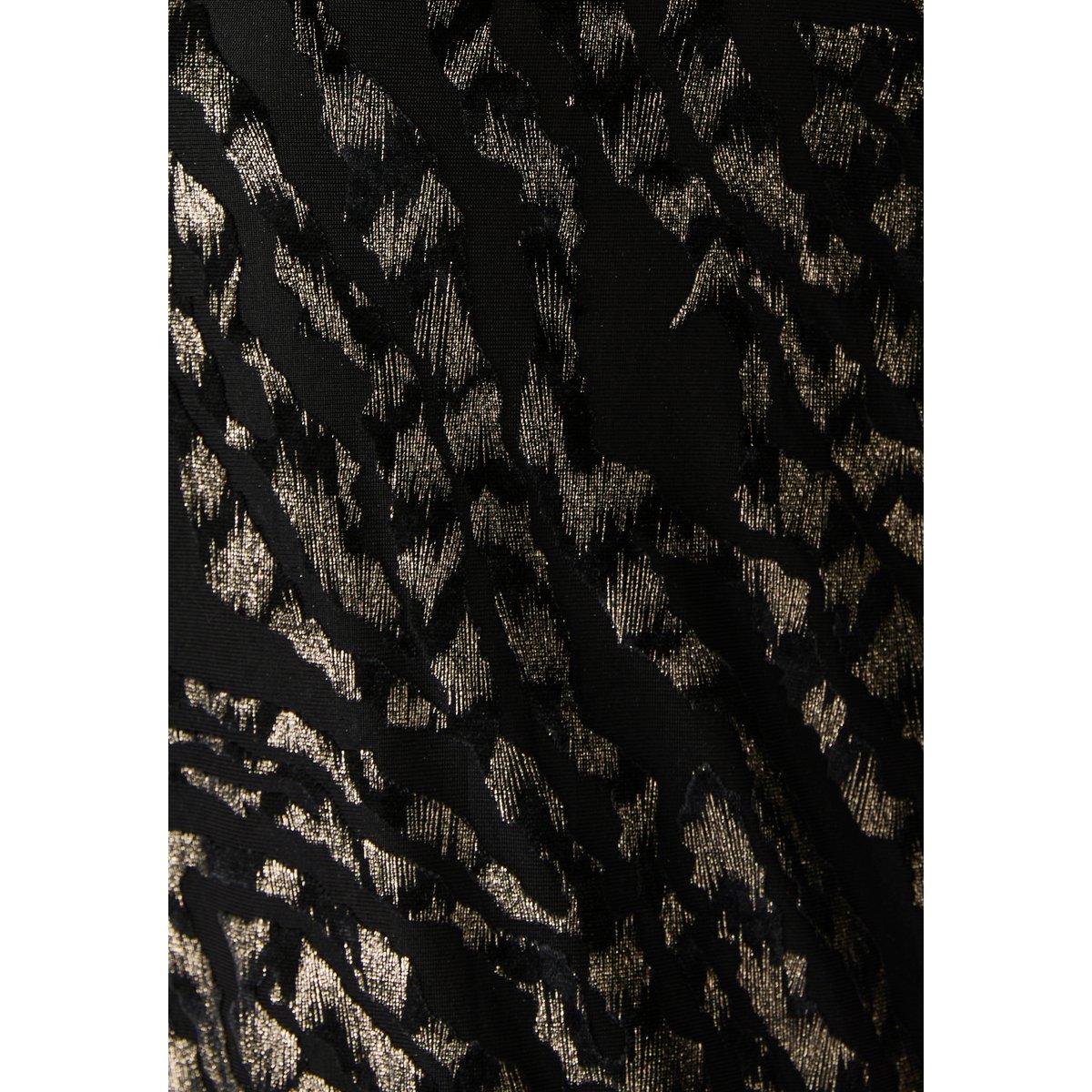 Robe velours dévoré noir, DAMART