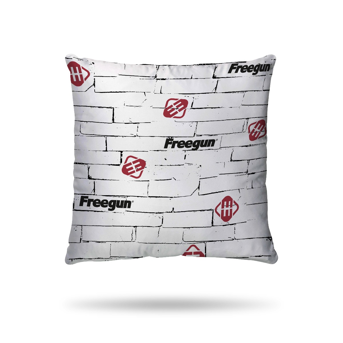 Parure de lit coton, FREEGUN SKATEBOARD blanc, FREEGUN