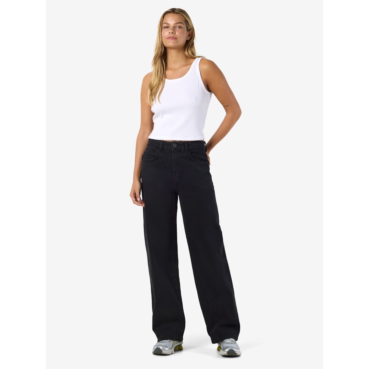 Jean Loose Fit black denim, NOISY MAY