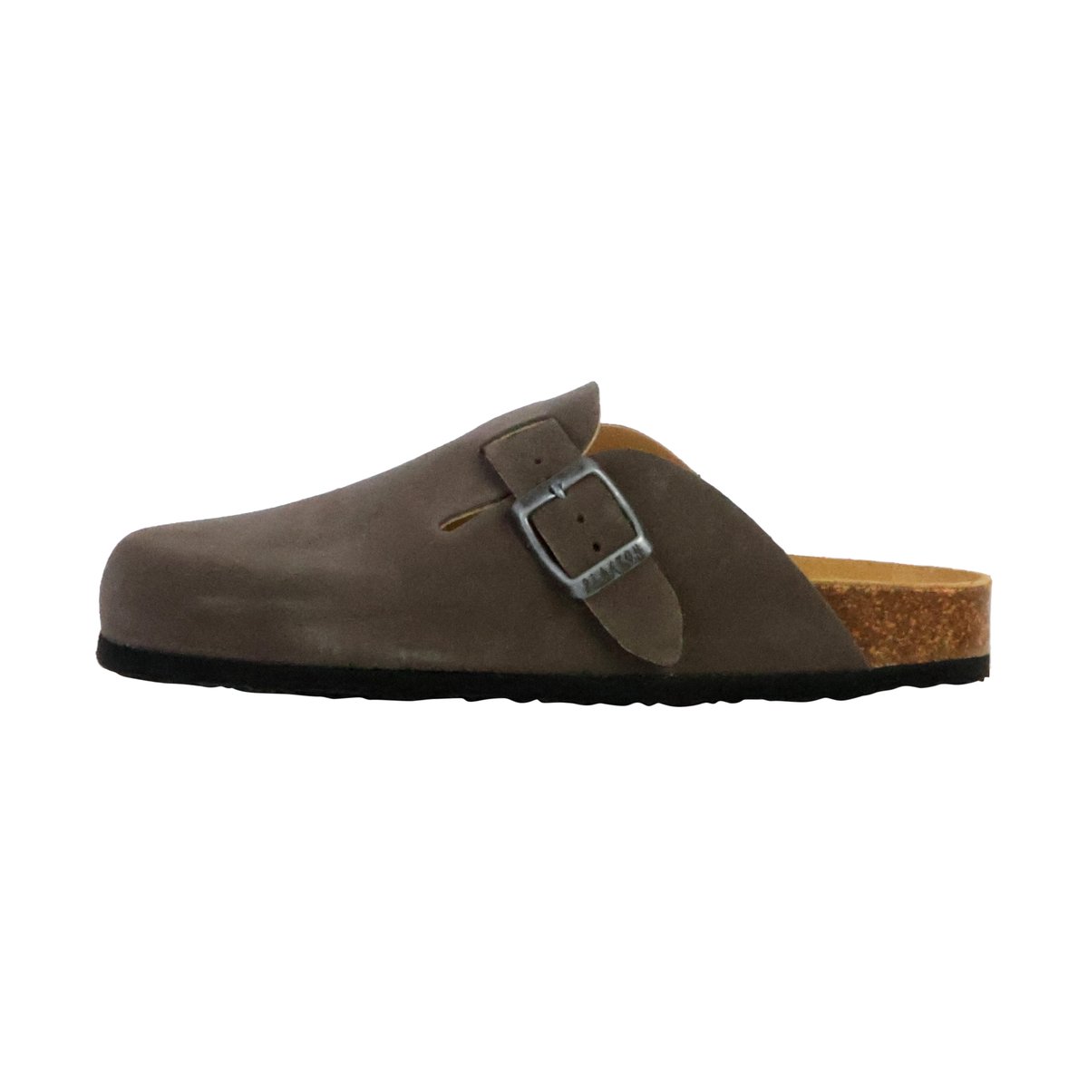 Mules Cuir Blogg castore, PLAKTON