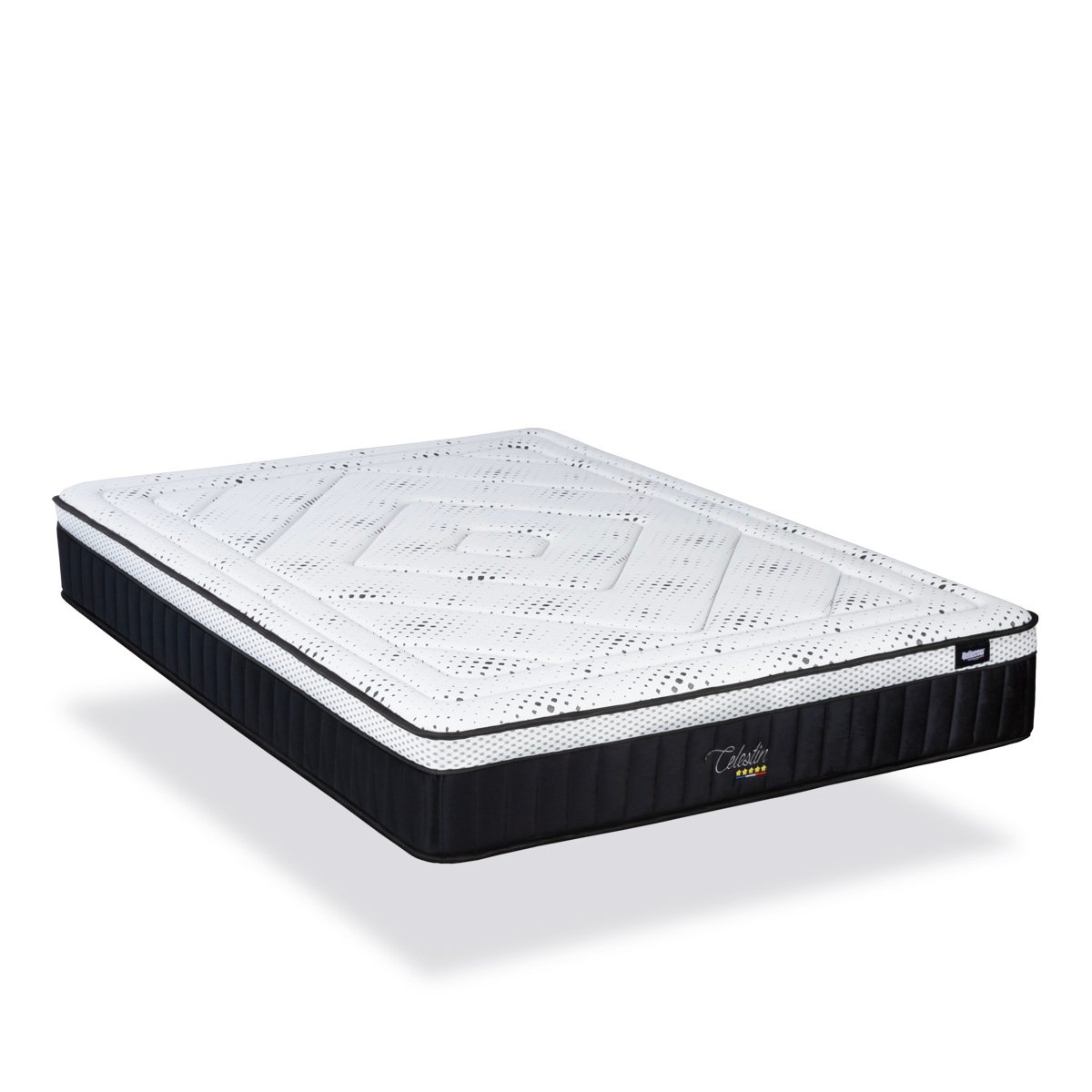 Matelas Mémoire de forme 29 cm CÉLESTIN 2.0 - 180x200 cm blanc, BELLECOUR