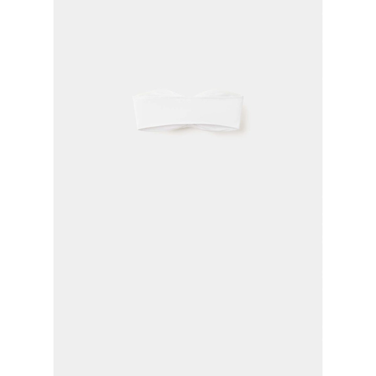 Top bandeau blanc cassé, MANGO TEEN
