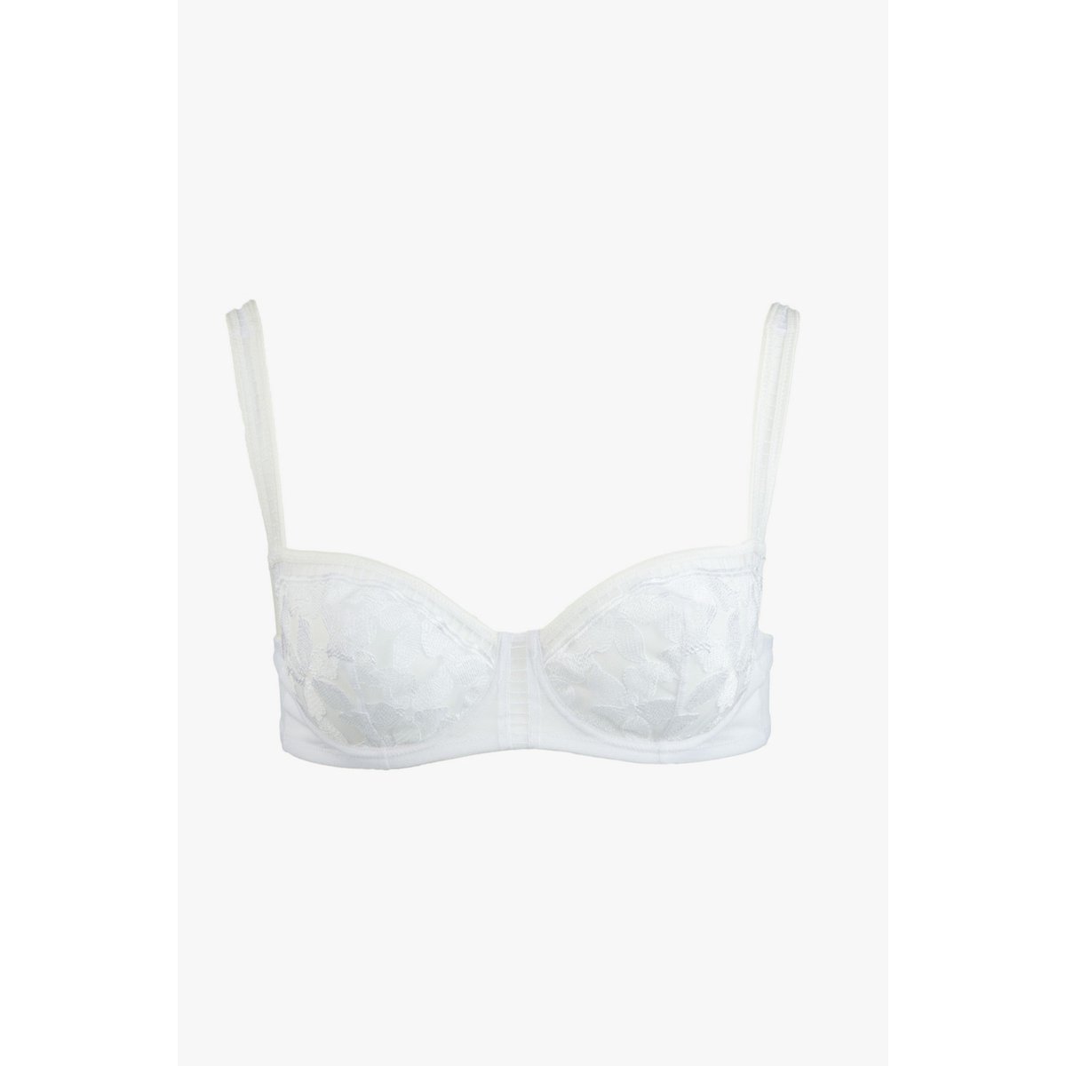 Soutien-gorge corbeille en broderie MAGNOLIA blanc, MAISON LEJABY