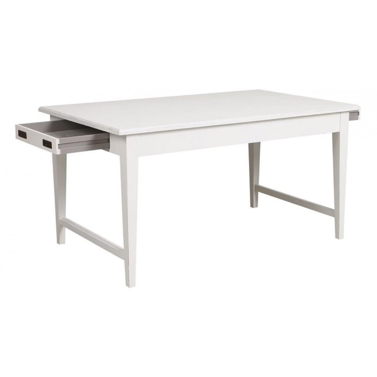 Table rectangulaire - RHODE ISLAND blanc, INTERIOR'S