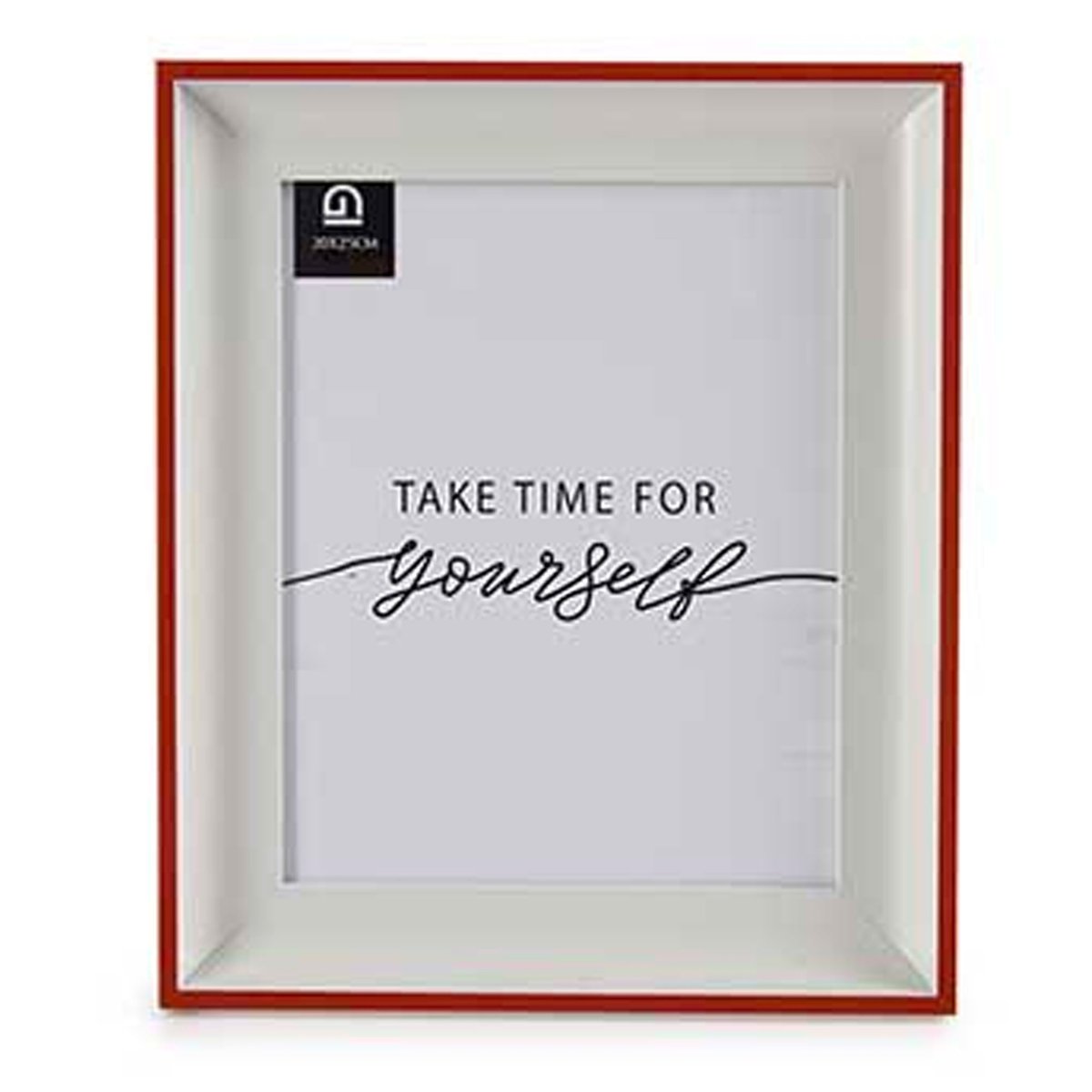 Cadre photo mural ou à poser blanc et rouge 20x25cm rouge, WADIGA