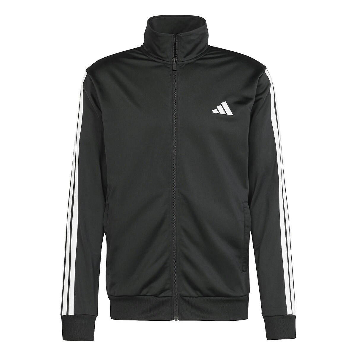 Survêtement Essentiel 3 bandes en tricot noir, ADIDAS SPORTSWEAR