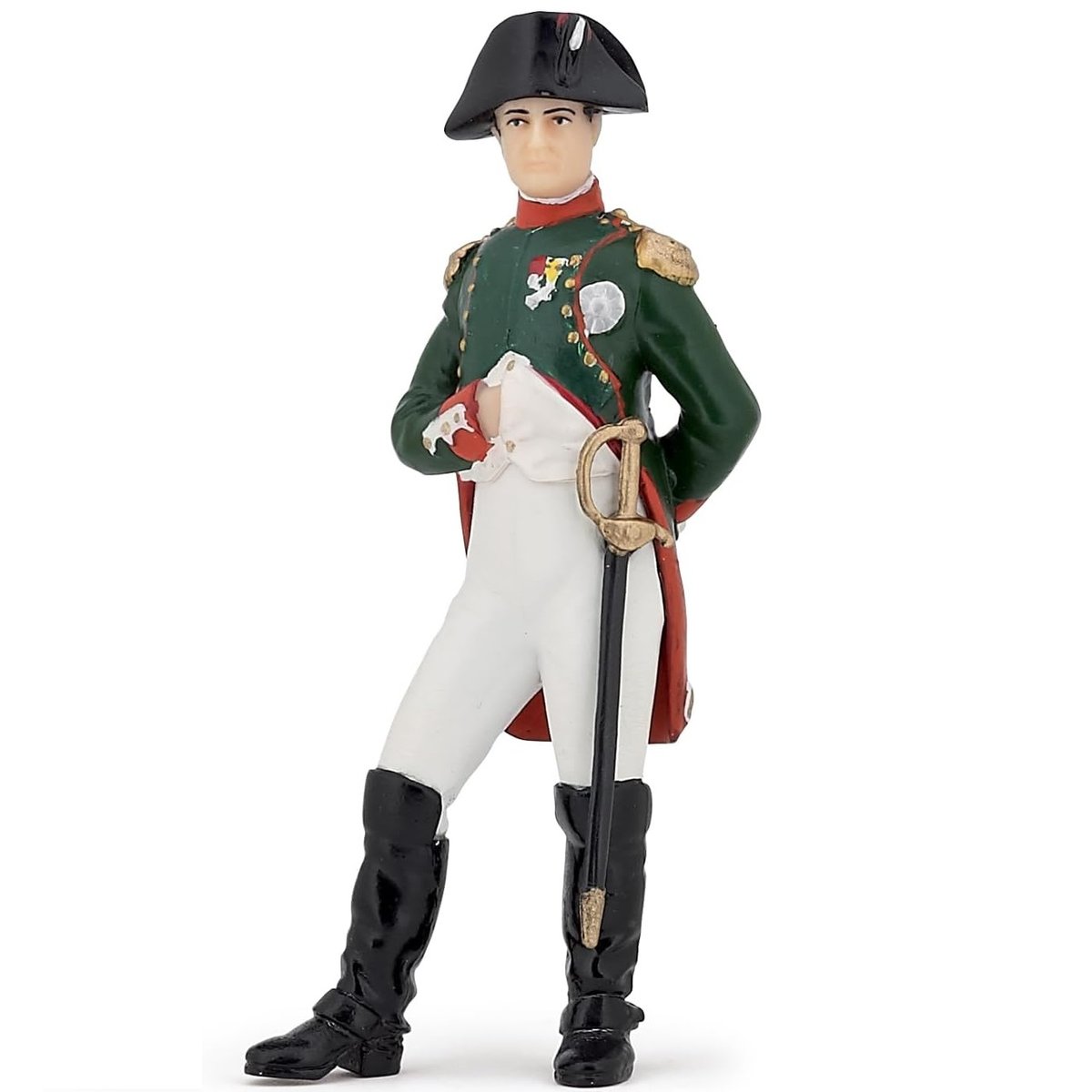 Figurine Napoléon 1er vert, PAPO