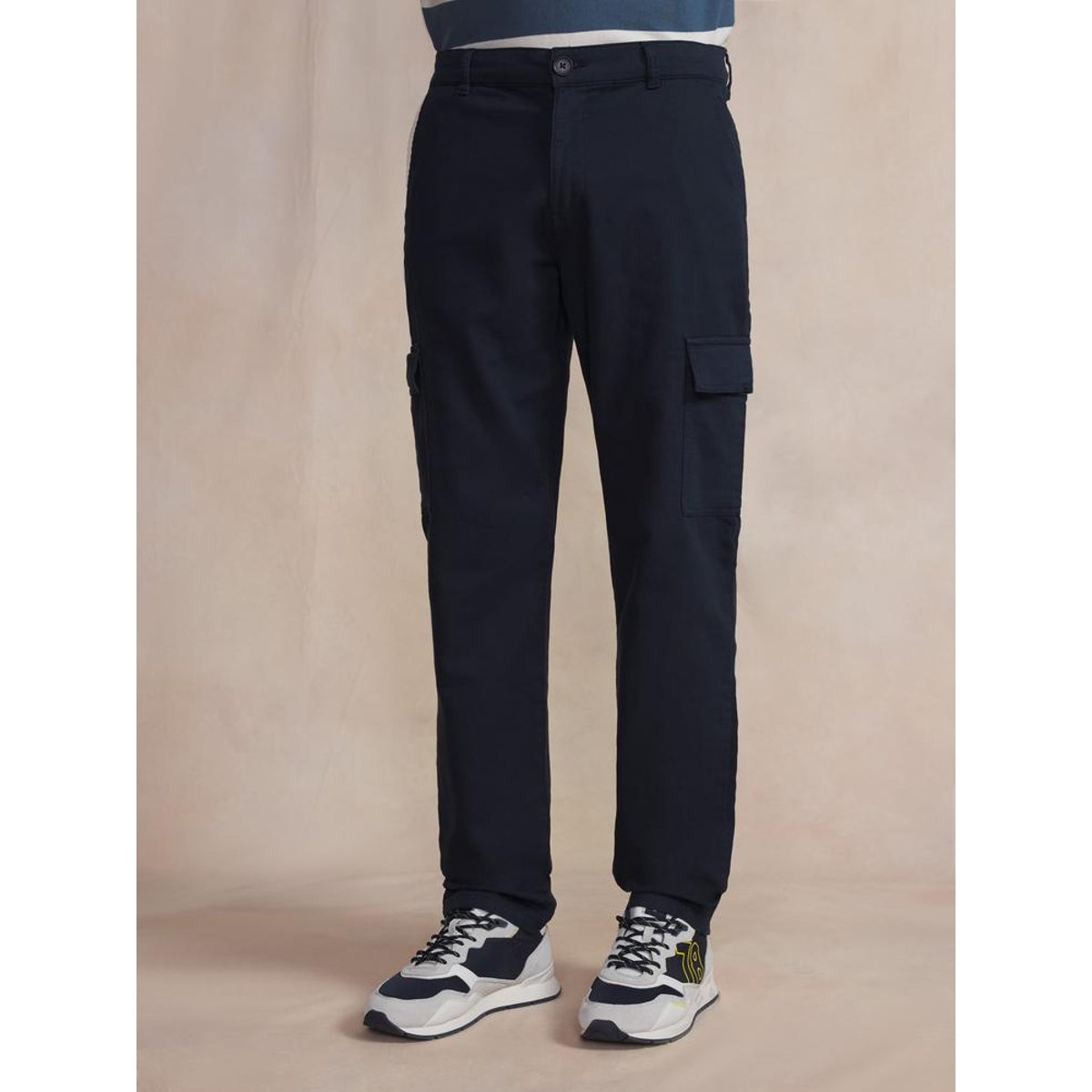 Pantalon cargo FOXEEPAN navy, TBS