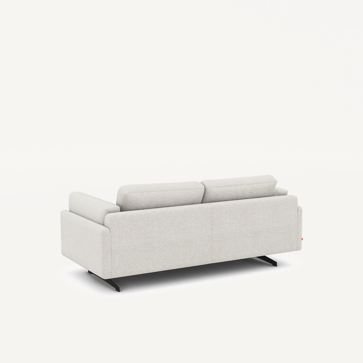 2-Sitzer-Sofa, aus recycelter Baumwolle, CÉSAR hellgrau, AM.PM