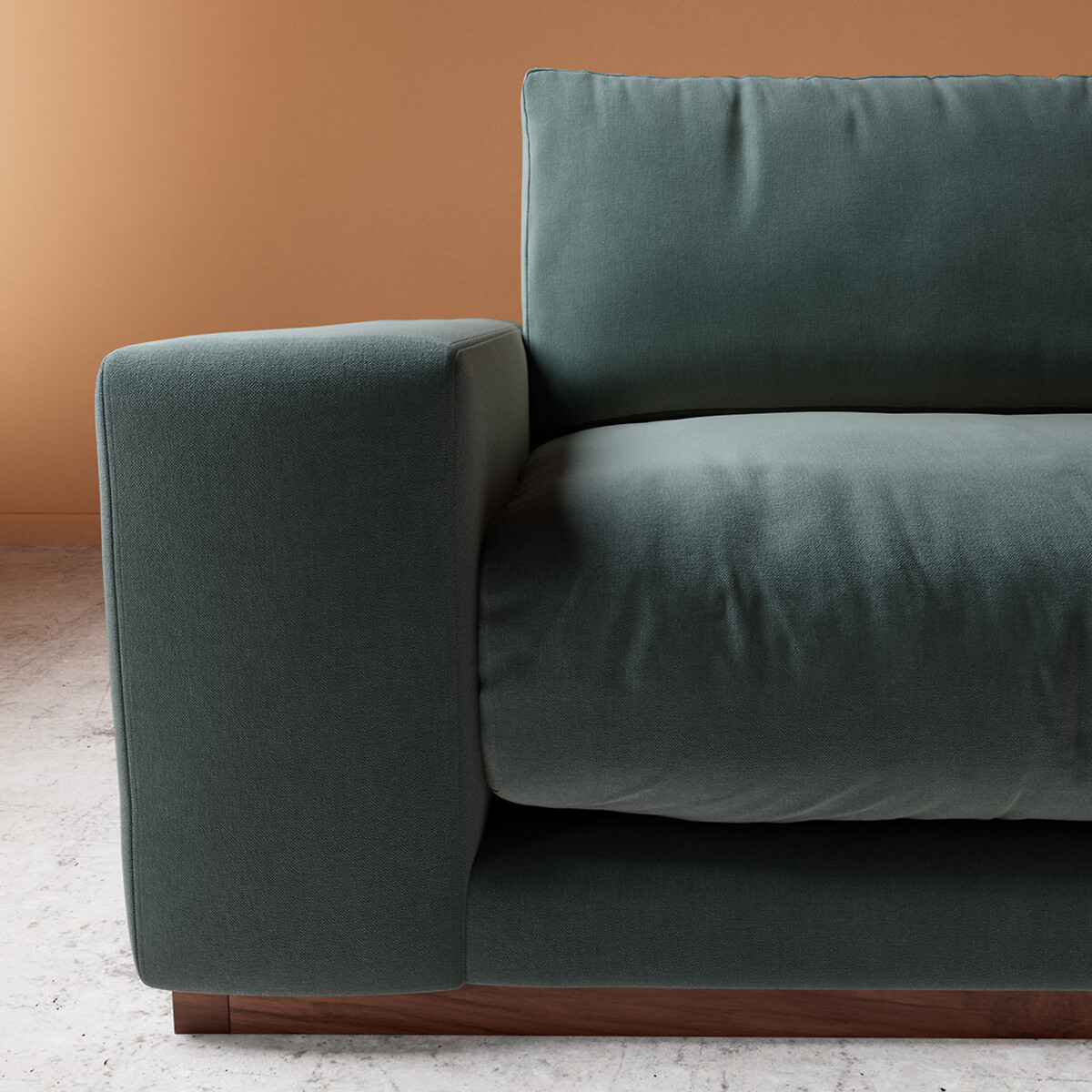 Denver Crushed Velvet 2/3/4 Seater Sofa hydro, SWOON