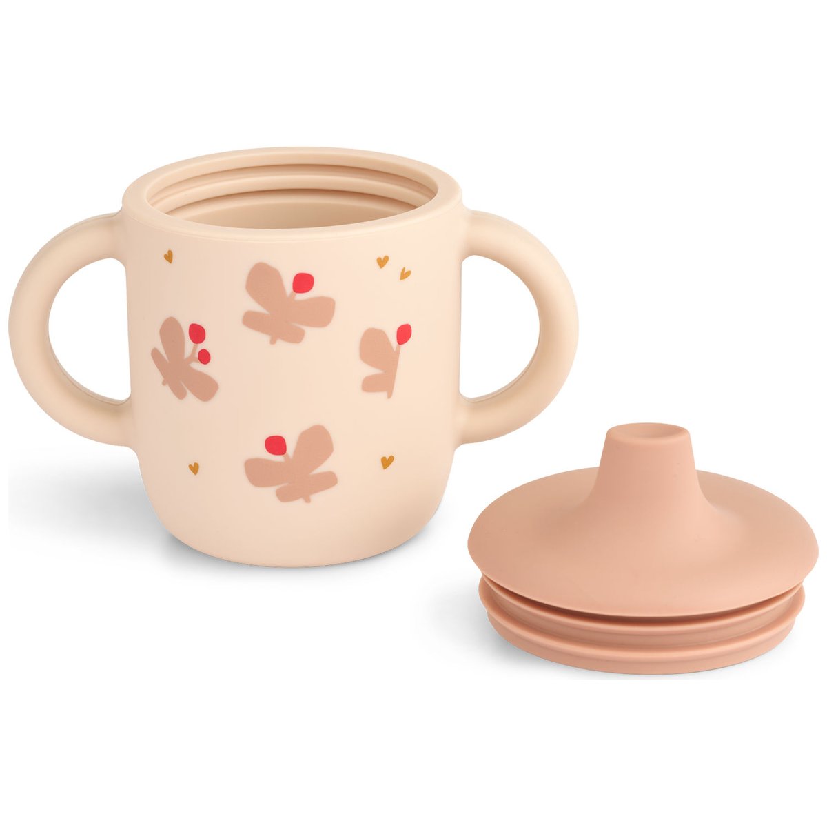 Tasse à bec Neil rose, écru, LIEWOOD