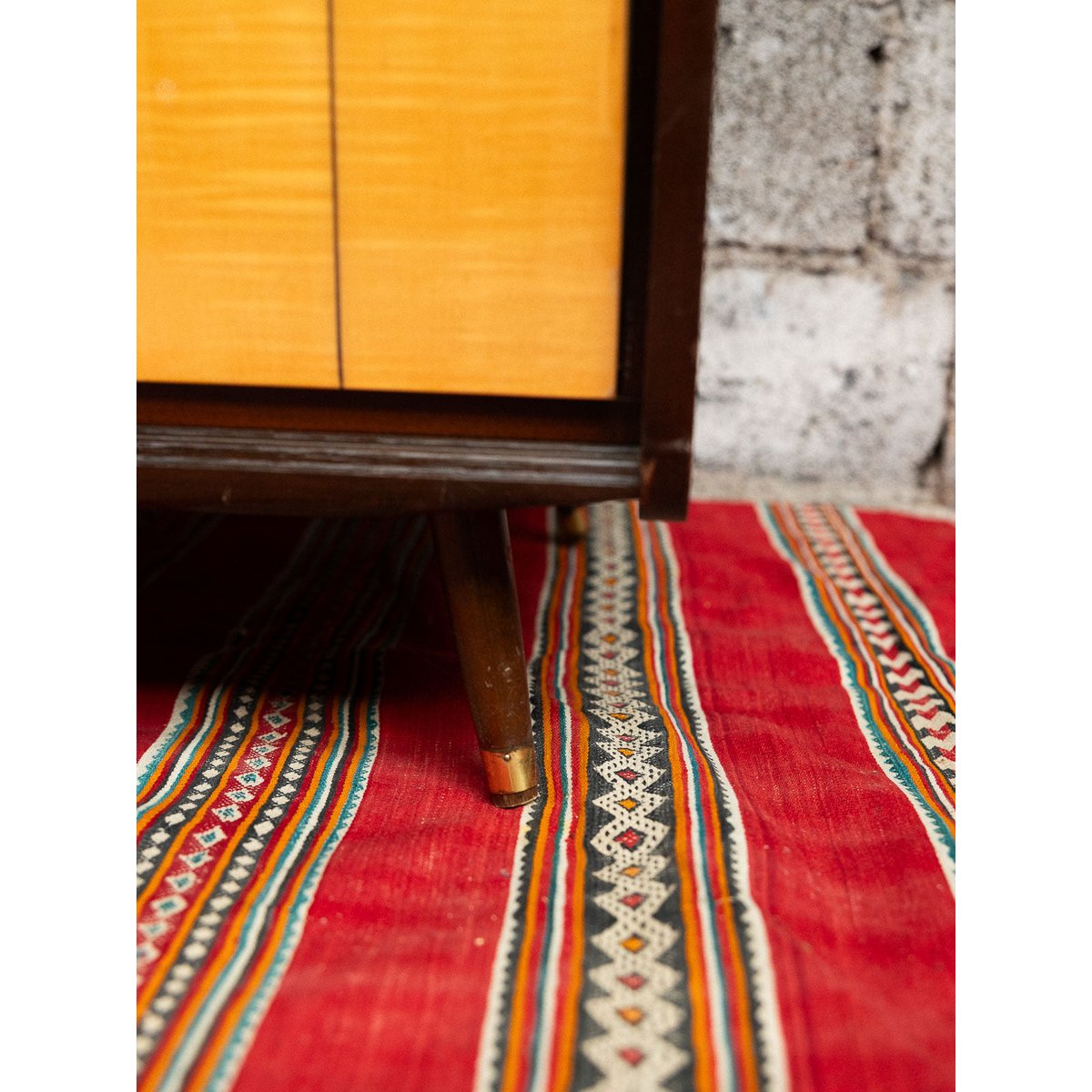 Armoire bicolore Magda N°719 - Bon état marron, DEBONGOUT