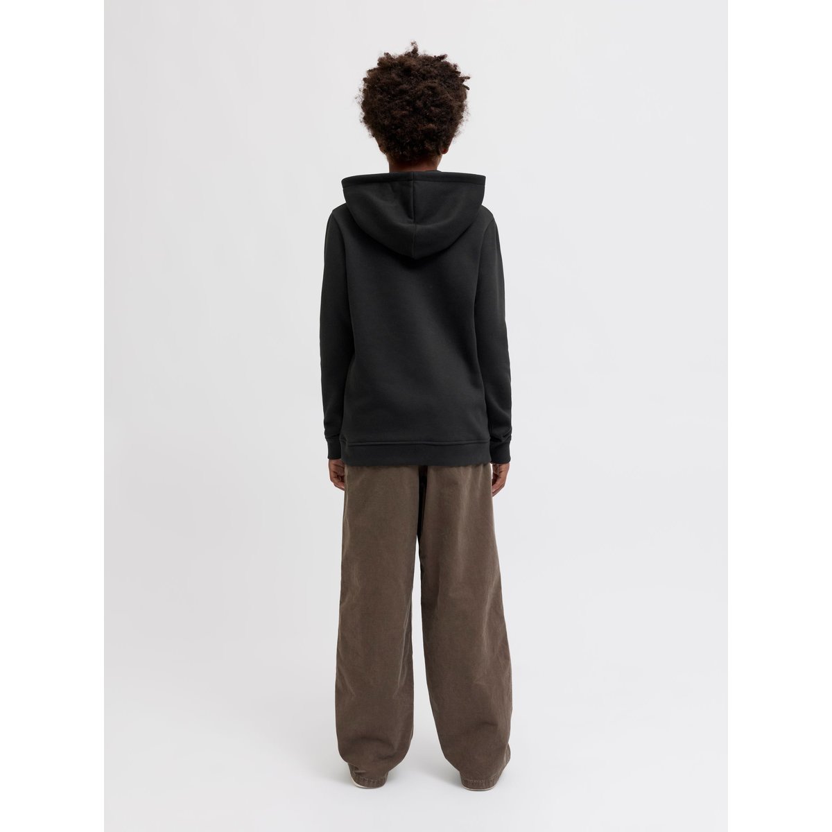 Sweat À Capuche noire - black, JACK & JONES JUNIOR
