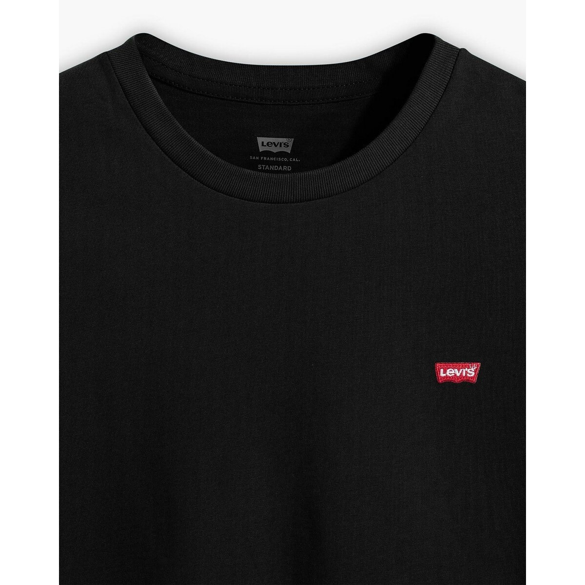T-shirt col rond manches courtes noir, LEVI'S