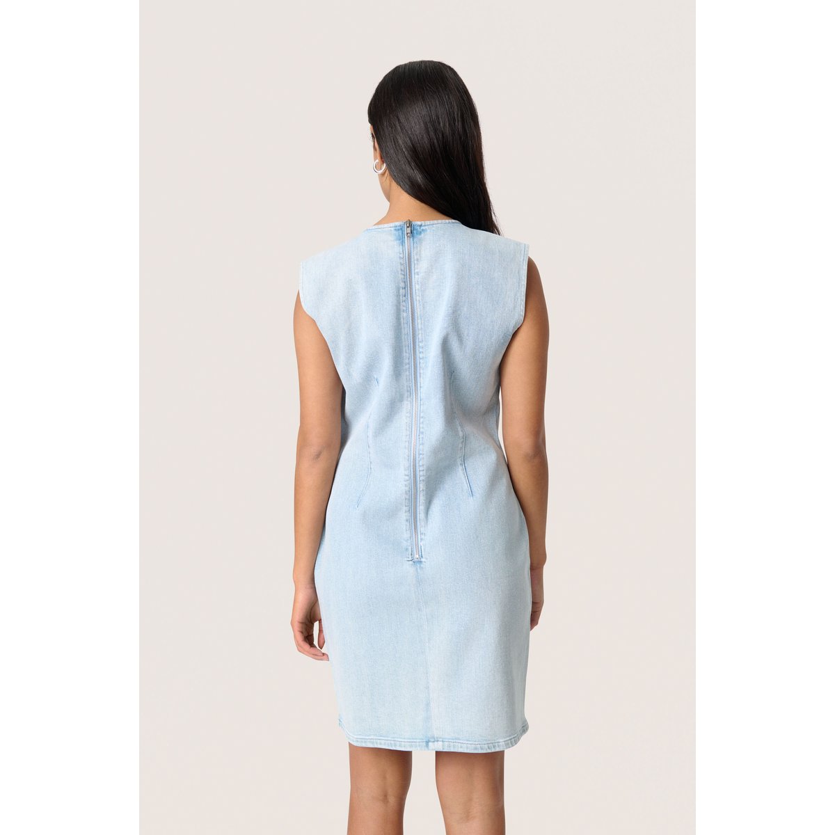 Robe bleu denim, SOAKED IN LUXURY