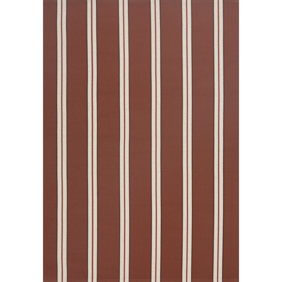 Tapis extérieur à rayures marron LIDO marron, NAZAR RUGS