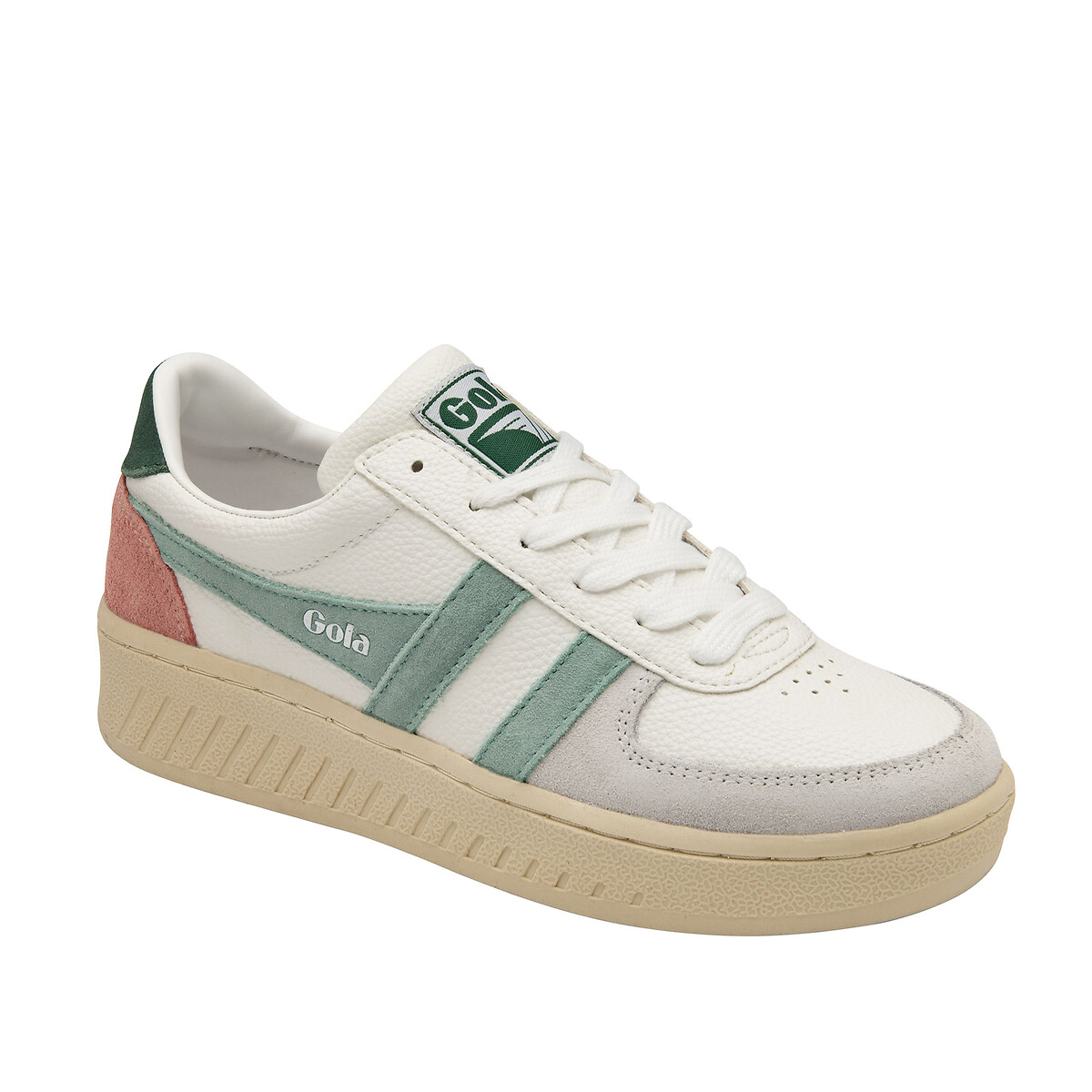 Sneakers Grandslam Trident bianco/verde, GOLA